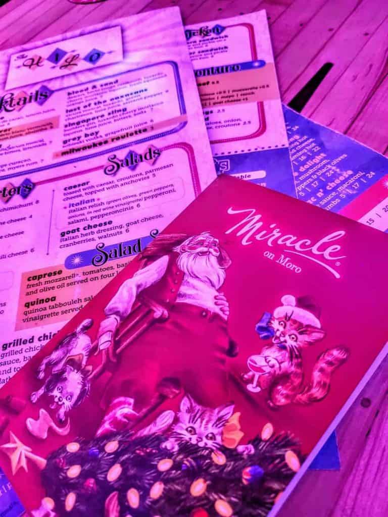 Miracle on Moro and the Hi-Lo Menus