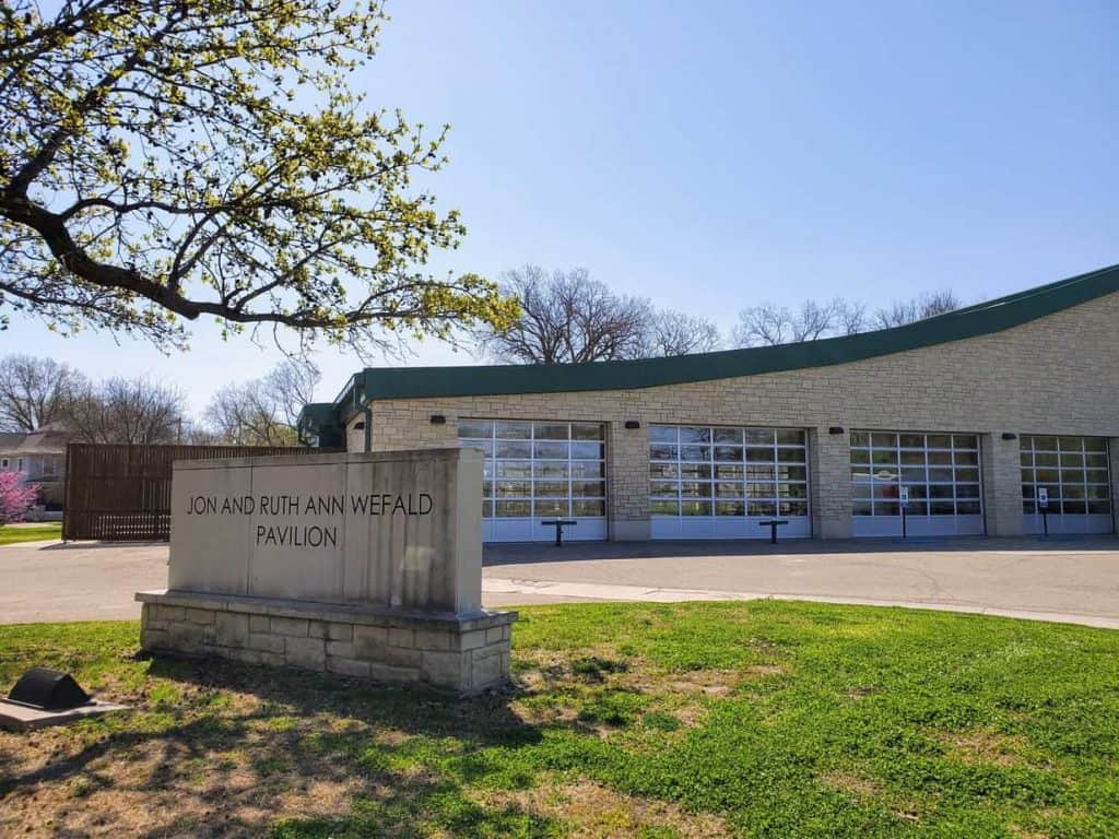 Ice Skating rink at Manhattan City Park