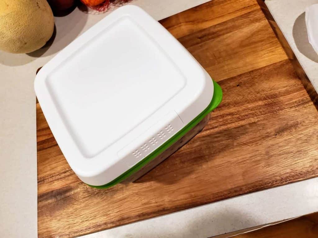 Rubbermaid FreshWorks keeps produce fresher longer than I could have imagined!