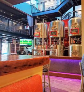 Brewing beer at Tallgrass Taphouse