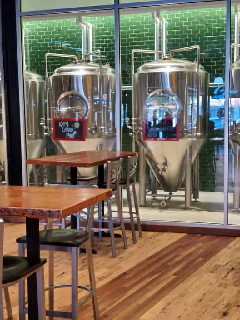 Brewing room at Tallgrass Taphouse