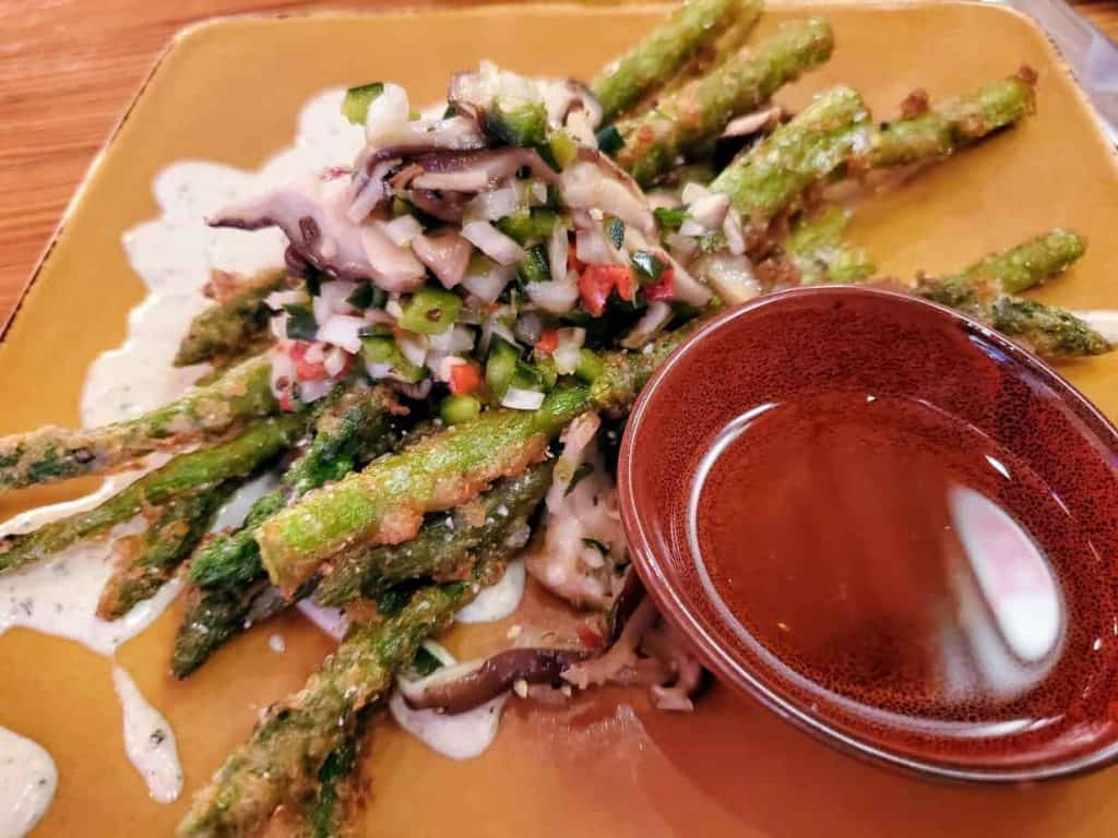 Asparagus Fries at Bourbon and Baker