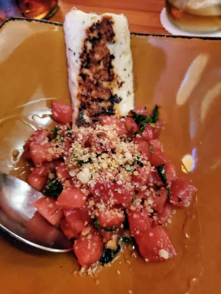 Watermelon, Mint and Halloumi cheese-EPIC