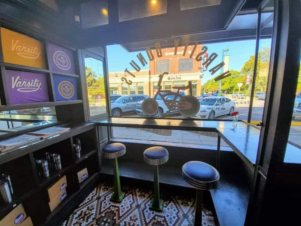 Countertop at Varsity Donuts