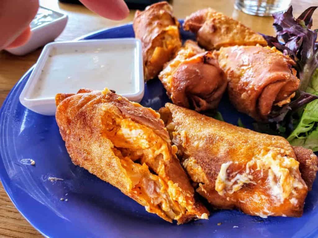 Buffalo Chicken Eggroll's