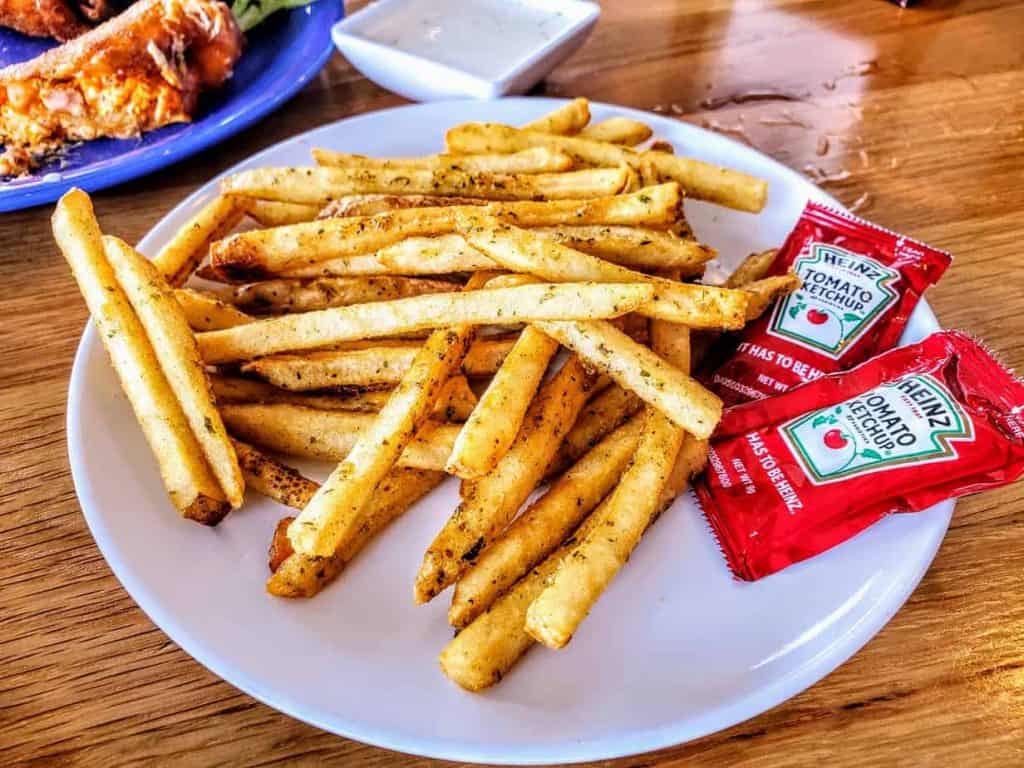 The Fries at Rockin K's are delicious