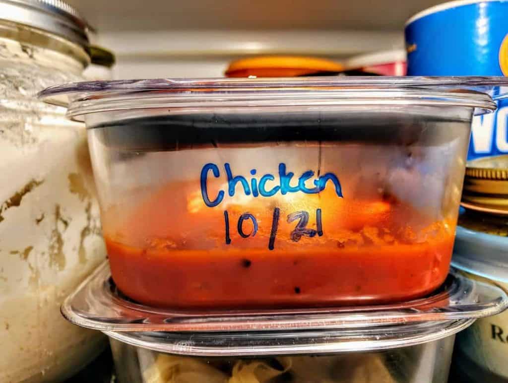 Sharpie Oil Based Paint Markers are a great way to label glass or plastic containers