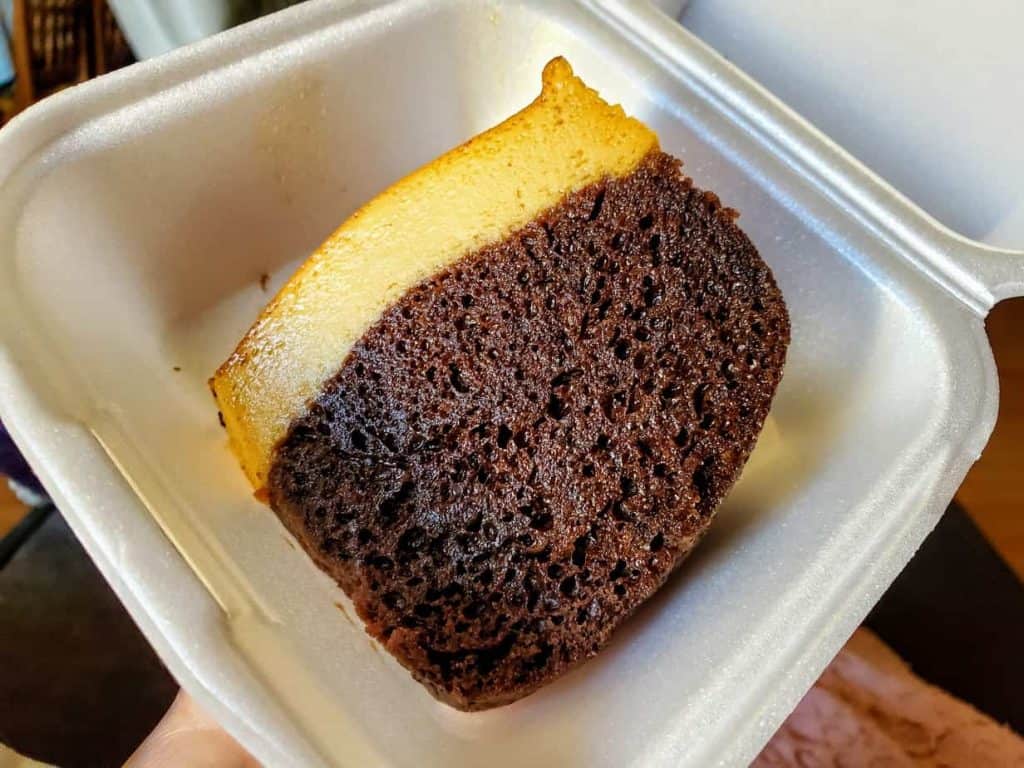 Chocoflan from Frida's Food Truck