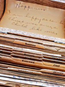 I can't wait to cook my way through my grandma's recipes and to share with family and friends.