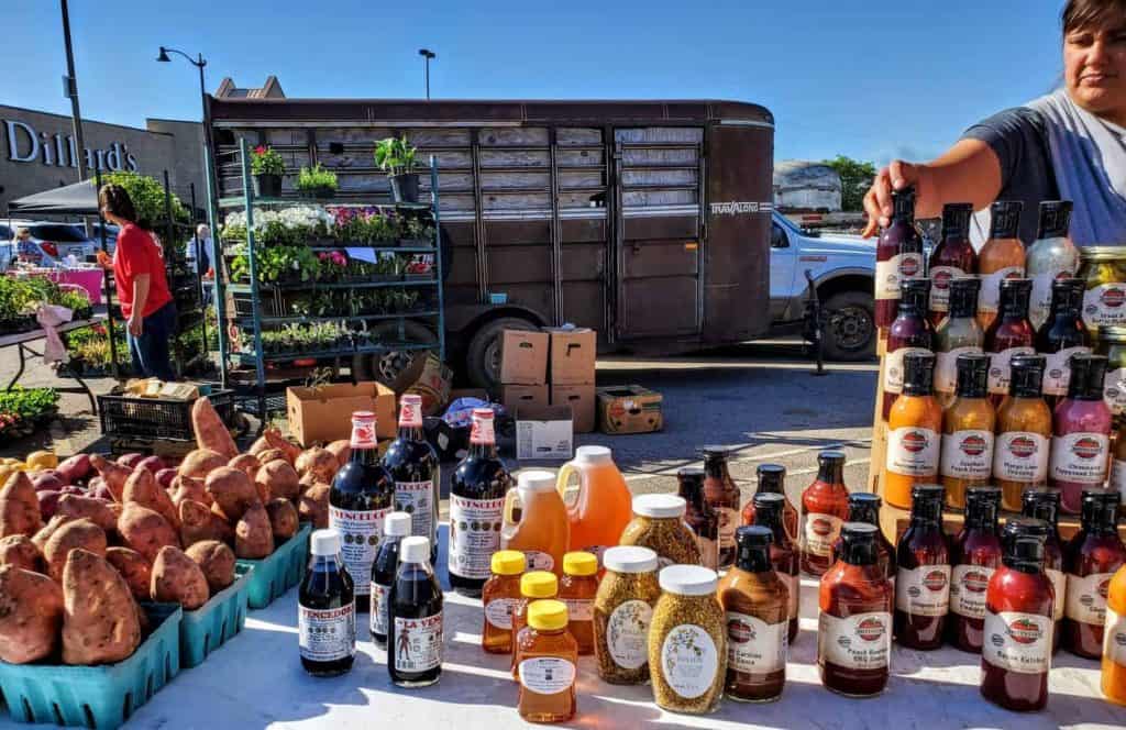 Vanilla, Honey and sauces at the Manhattan Farmer's Market