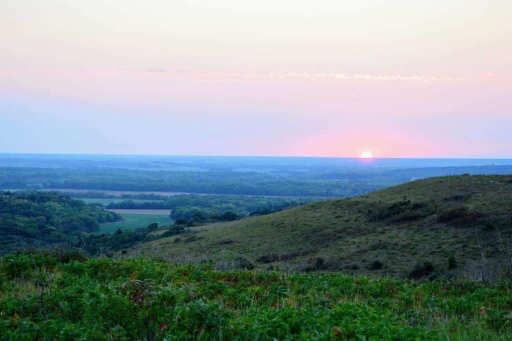 Konza Prairie Scenic Overlook