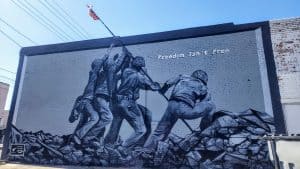 Clay Center Veterans Mural