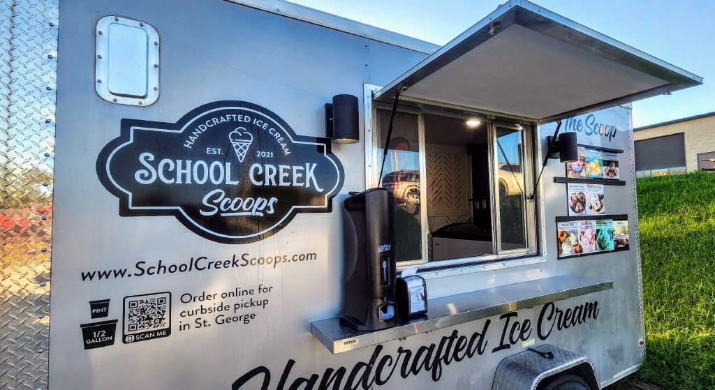 School creek ice cream truck.