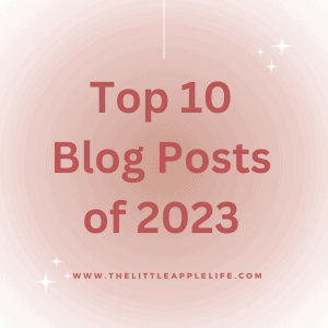 Top 10 Blog Posts of 2023 promo graphic.